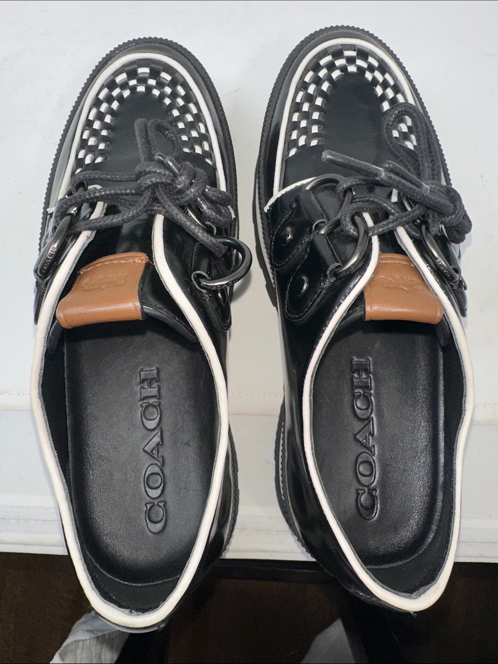 Coach Platform Sneakers Size 7 - Picture 8 of 9